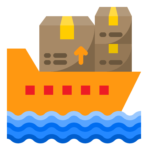 Shipping and delivery shipping and delivery shipping logistic icon
