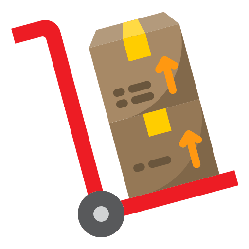 Parcel delivery shipping and delivery package icon Parcel delivery shipping and delivery package icon