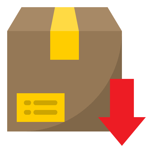 Delivery download parcel shipping and delivery icon Delivery download parcel shipping and delivery icon