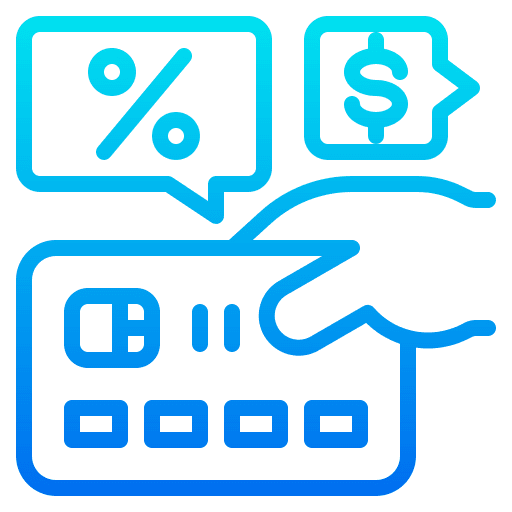 Payment percentage discount business and finance icon Payment percentage discount business and finance icon