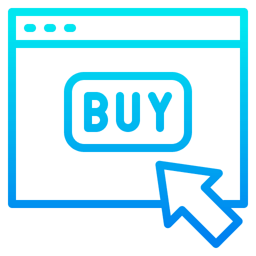 Buy online shopping ui buy icon Buy online shopping ui buy icon