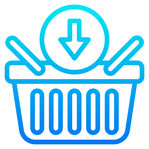 Shopping basket online shopping buy commerce and shopping icon Shopping basket online shopping buy commerce and shopping icon