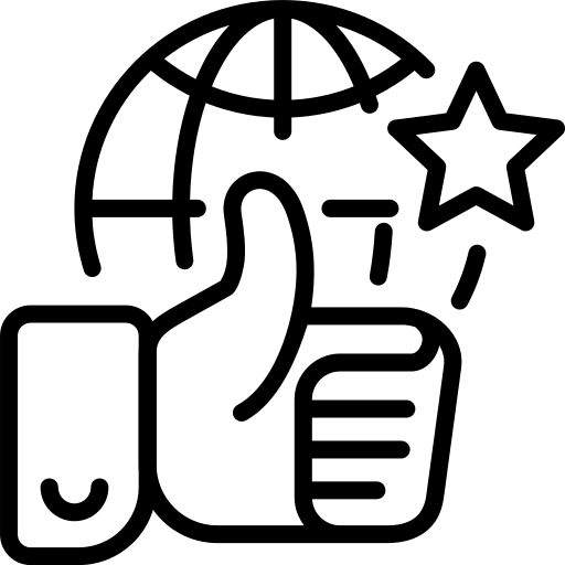 Experience rating marketing experience icon