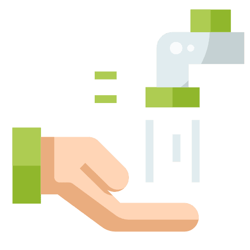 Washing hand virus pandemic washing hand icon