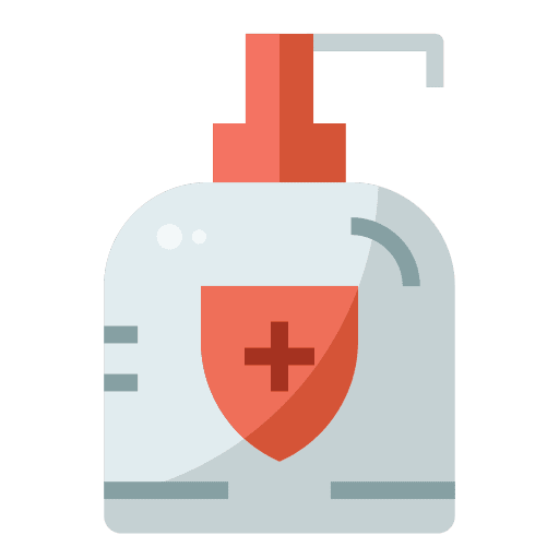 Antibacterial influenza pandemic virus icon