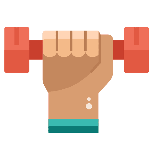 Exercise hand sport exercise icon Exercise hand sport exercise icon