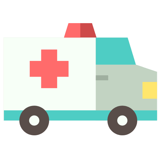 Ambulance emergency transport ambulance icon