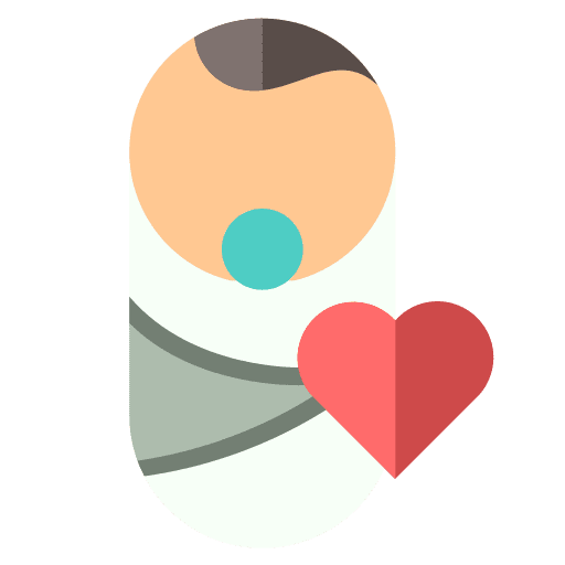Baby child infant face icon Baby child infant face icon