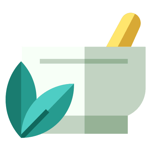 Herbs care wellness health icon Herbs care wellness health icon