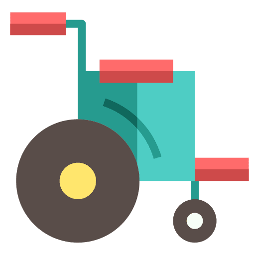 Wheelchair medical disabled healthcare and medical icon Wheelchair medical disabled healthcare and medical icon