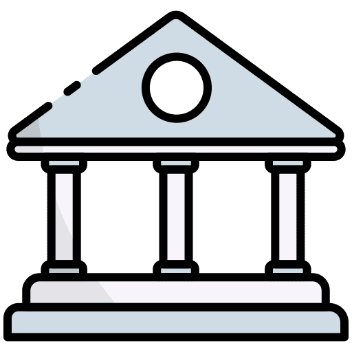 Bank money bank building icon Bank money bank building icon