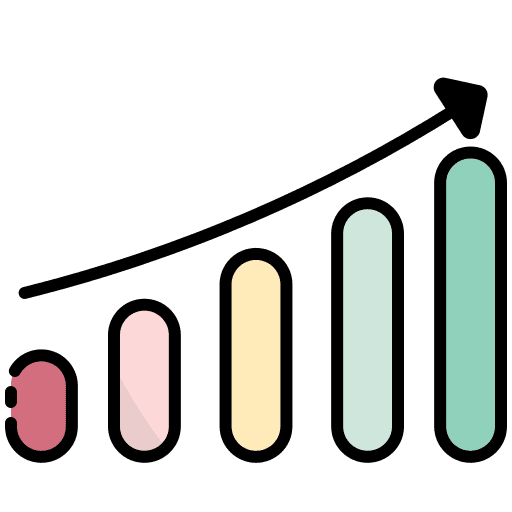 Chart increase money chart icon Chart increase money chart icon
