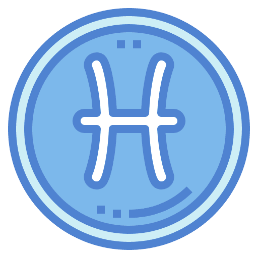 Pisces miscellaneous constellation astrology icon