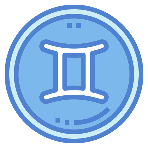 Gemini horoscope miscellaneous astrology icon Gemini horoscope miscellaneous astrology icon