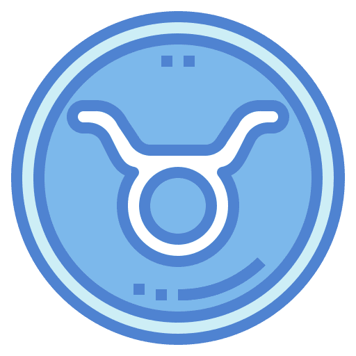 Taurus astrology sign zodiac icon Taurus astrology sign zodiac icon