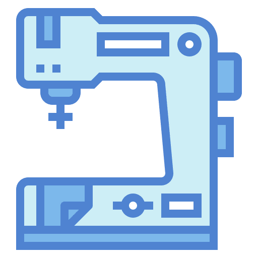 Sewing machine sewing tool handcraft sewing machine icon Sewing machine sewing tool handcraft sewing machine icon