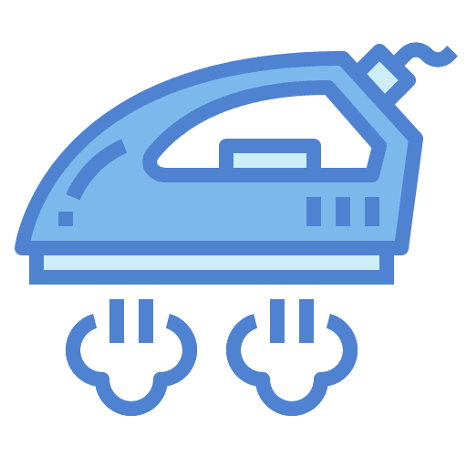Steam iron heat electronics clothes icon Steam iron heat electronics clothes icon