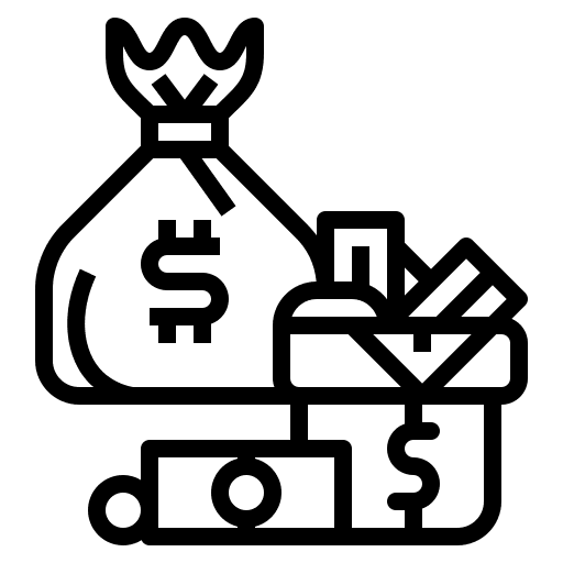 Money business commerce finance icon Money business commerce finance icon