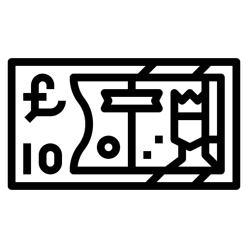 Pound finance business and finance business icon