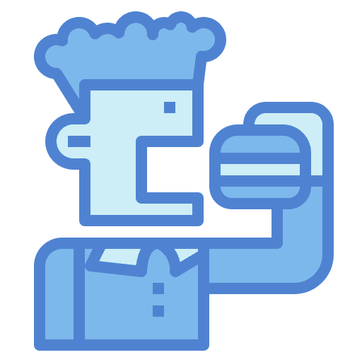 Hamburger hamburger burger people icon