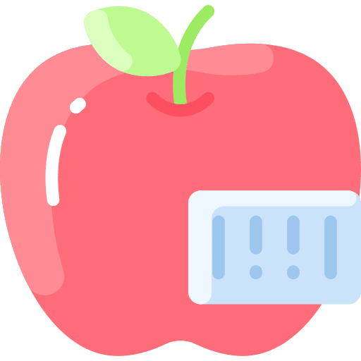 Apple diet fruit fast food icon Apple diet fruit fast food icon