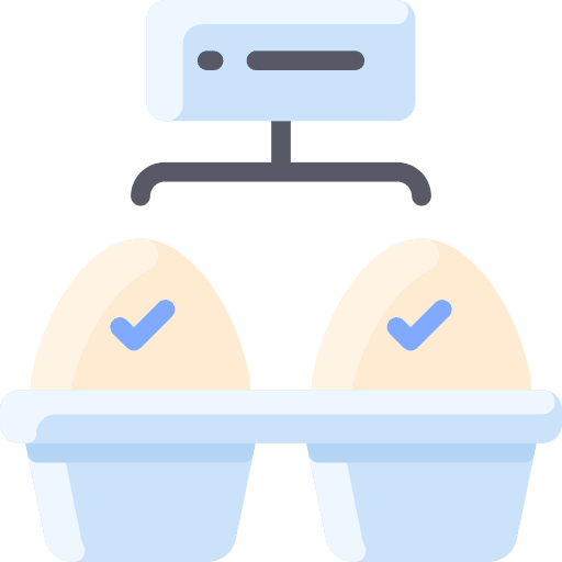 Eggs organic farming and gardening farming icon Eggs organic farming and gardening farming icon
