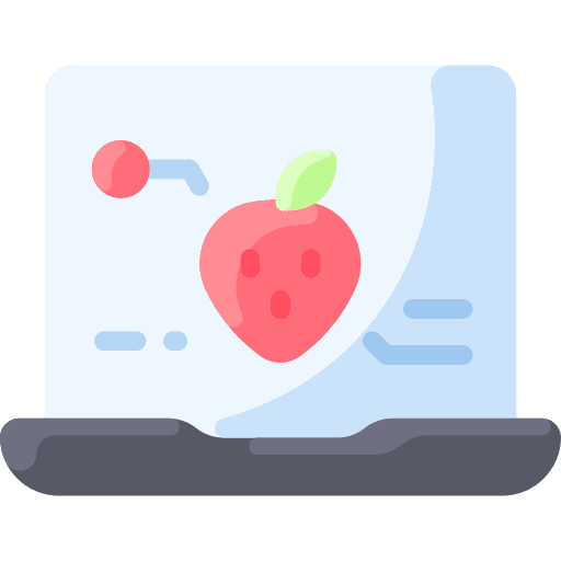 Laptop farming smart farm farming and gardening icon Laptop farming smart farm farming and gardening icon