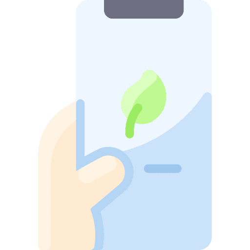 Smartphone farming and gardening garden farming icon Smartphone farming and gardening garden farming icon