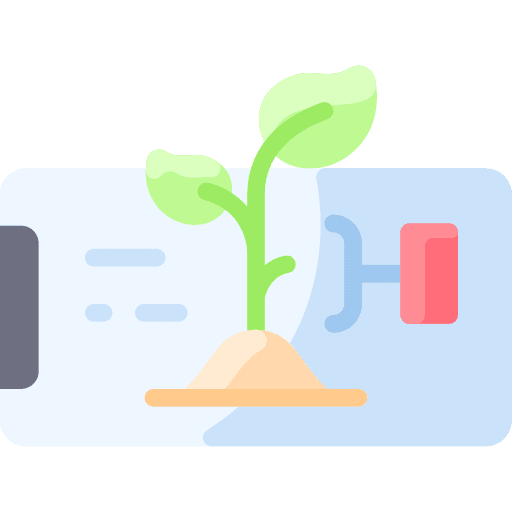 Smartphone technology screen farming and gardening icon Smartphone technology screen farming and gardening icon
