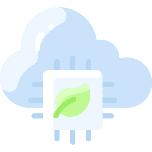 Cloud cloud farming and gardening chip icon Cloud cloud farming and gardening chip icon