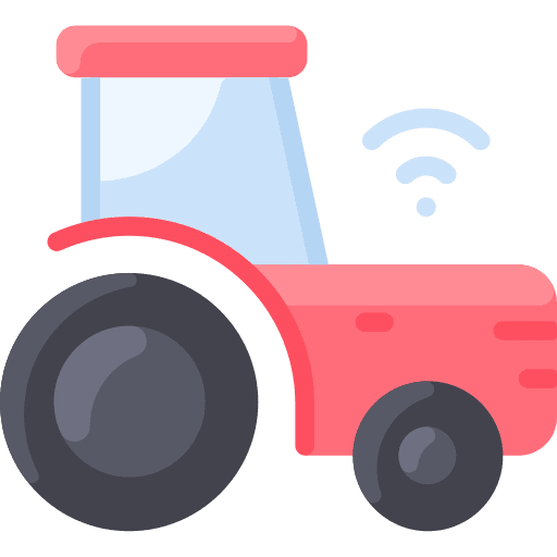 Tractor smart farm tractor profile icon Tractor smart farm tractor profile icon
