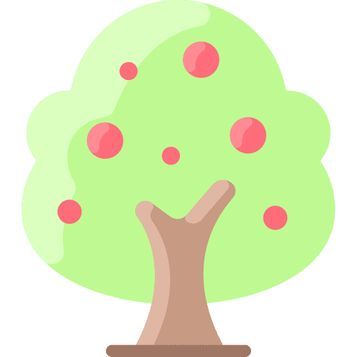 Tree tree fruit tree springtime icon Tree tree fruit tree springtime icon