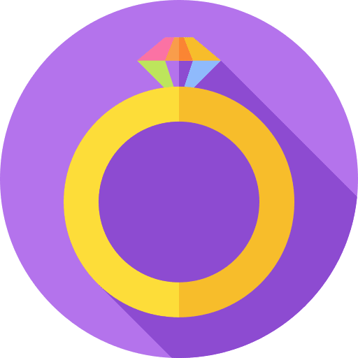 Ring rainbow luxury lgtb icon