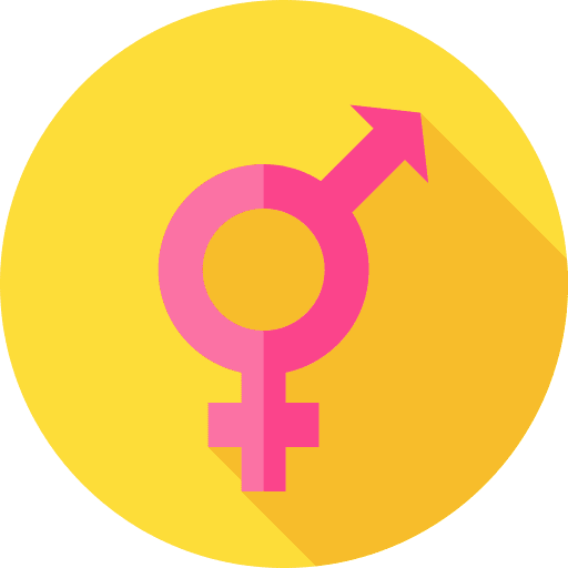 Bigender symbol gender fluid female icon Bigender symbol gender fluid female icon