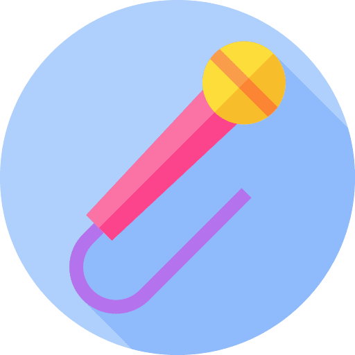 Microphone music and multimedia concert music icon Microphone music and multimedia concert music icon