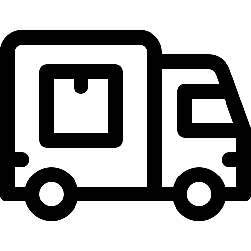 Shipping truck shipping trucking transport icon