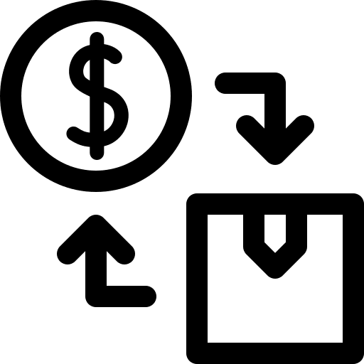 Purchasing coin purchase buy icon
