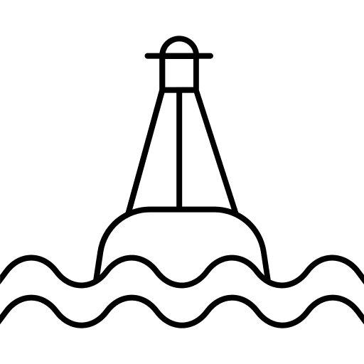 Buoy buoy sea signaling icon Buoy buoy sea signaling icon