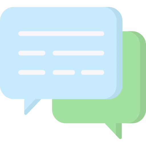 Conversation message speech bubble dialogue icon Conversation message speech bubble dialogue icon