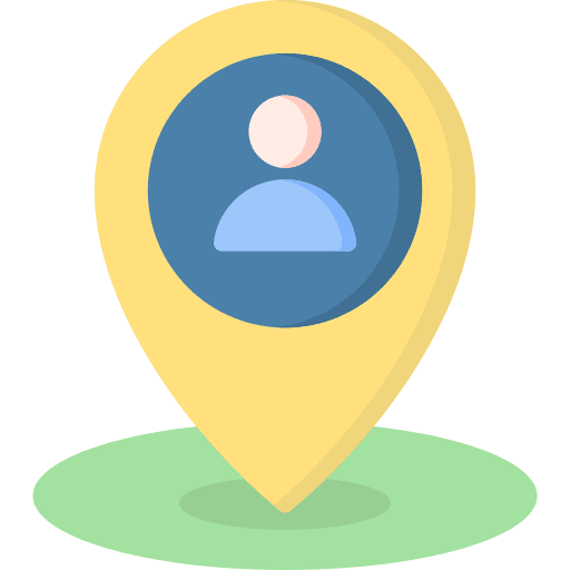 Location person placeholder gps people icon Location person placeholder gps people icon