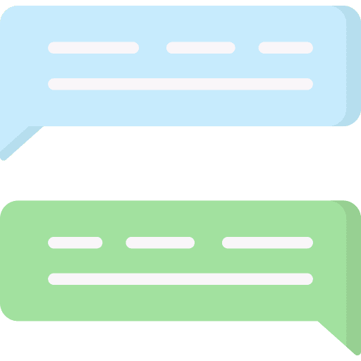 Discussion counseling chat communications icon Discussion counseling chat communications icon