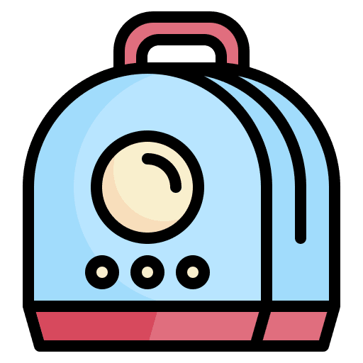 Cat carrier pet supplies transporter transport icon