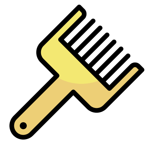 Comb beauty pet clean icon Comb beauty pet clean icon