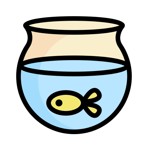 Fish tank aquarium fish animals icon Fish tank aquarium fish animals icon