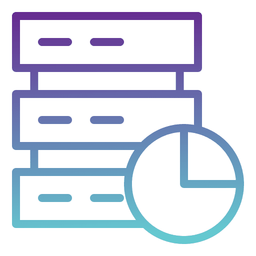 Data data database network icon Data data database network icon