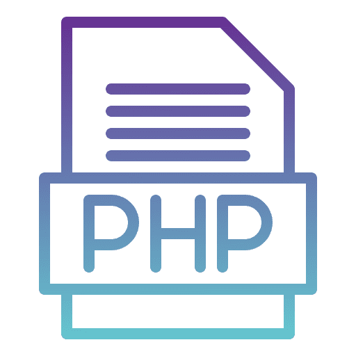 Php document php code computing computer icon Php document php code computing computer icon