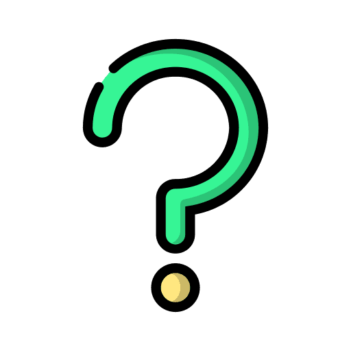 Doubt faq shapes and symbols ask icon