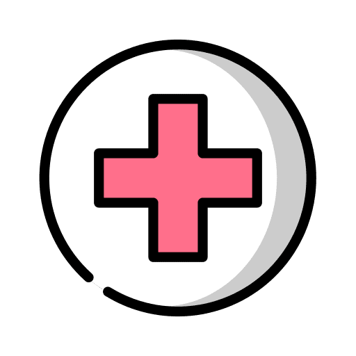 Medical symbol care medical health icon