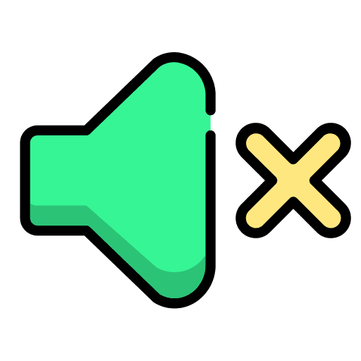 Mute ui reject exam icon