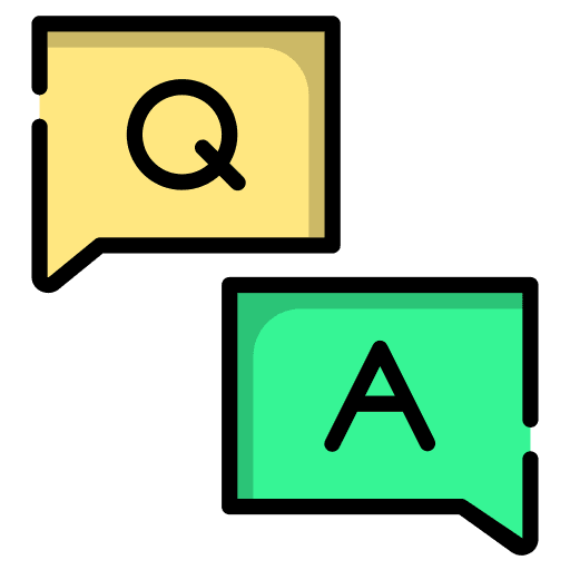 Faq button question mark communications icon Faq button question mark communications icon
